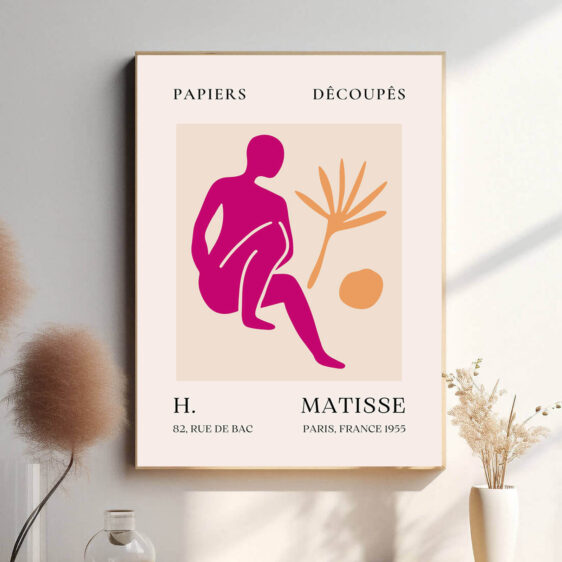 I Pink Man forvandler Matisse den menneskelige form til noget stiliseret og næsten grafisk. Den pink farve tilfører en følelse af vitalitet og ungdommelig energi, mens de enkle linjer lader fokus være på figurens essens.