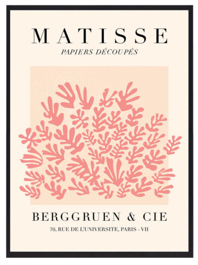 Red Leafs er et smukt eksempel på Matisse’s evne til at skabe et visuelt fængende værk med minimalisme og kraftfuld farve. De røde blade er både enkle og stærke, og de bringer naturens skønhed til live på en livlig og visuelt tiltalende måde.