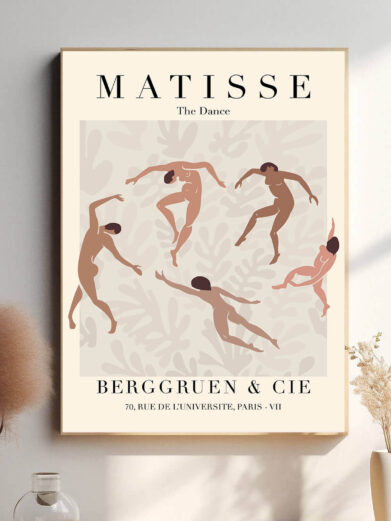 Med sine enkle former og store flader af farve, fanger The Dance menneskets natur i sin reneste form. Matisse reducerer figurene til deres essentielle elementer, hvilket gør værket både tidløst og umiddelbart forståeligt.