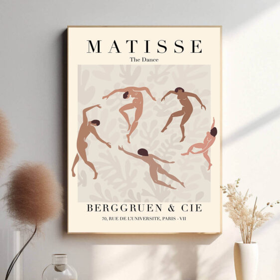 Med sine enkle former og store flader af farve, fanger The Dance menneskets natur i sin reneste form. Matisse reducerer figurene til deres essentielle elementer, hvilket gør værket både tidløst og umiddelbart forståeligt.