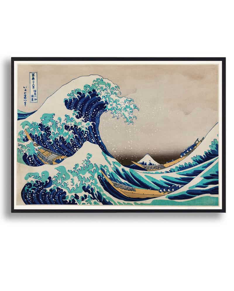 Katsushika Hokusai - Big wave