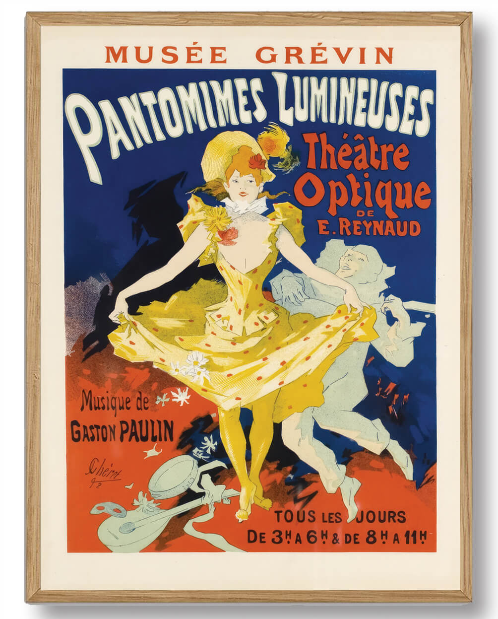 Jules Chéret Pantomie Lumineuse