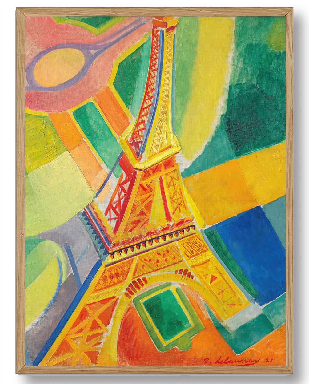 Robert Delaunay - The Eiffel Tower