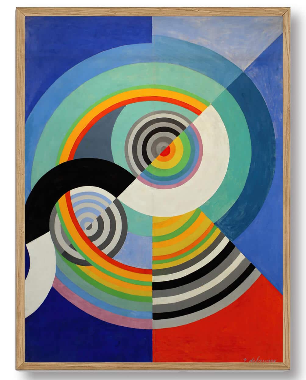 Robert Delaunay - Rhythm No.3