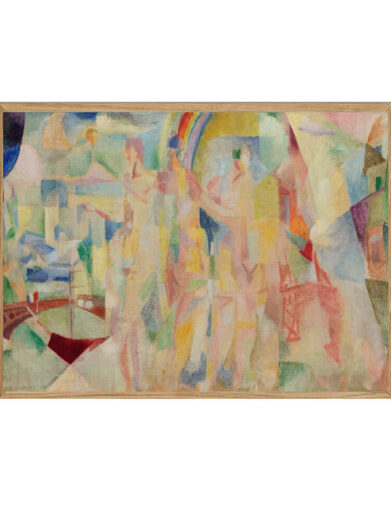 Med sine innovative farvestrukturer og cirkulære former fremhæver plakaten den dybe rytme og bevægelse, som Delaunay formår at skabe gennem abstrakt kunst.
