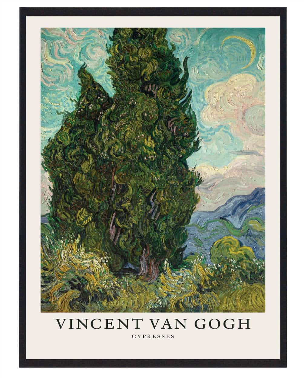 Vincent van Gogh - Cypresses