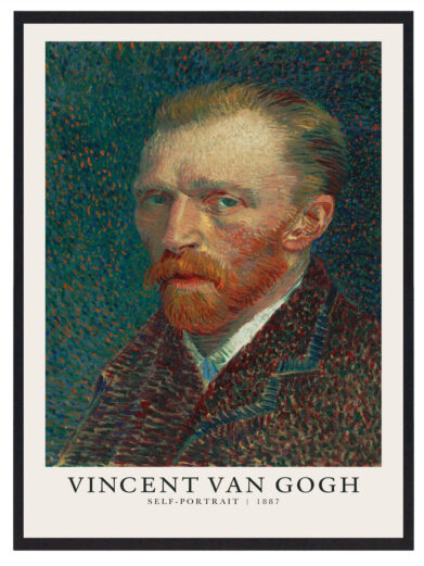 Vincent van Gogh - Selvportræt 1887