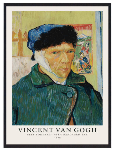 Vincent van Gogh - Self-Portrait with bandaged ear