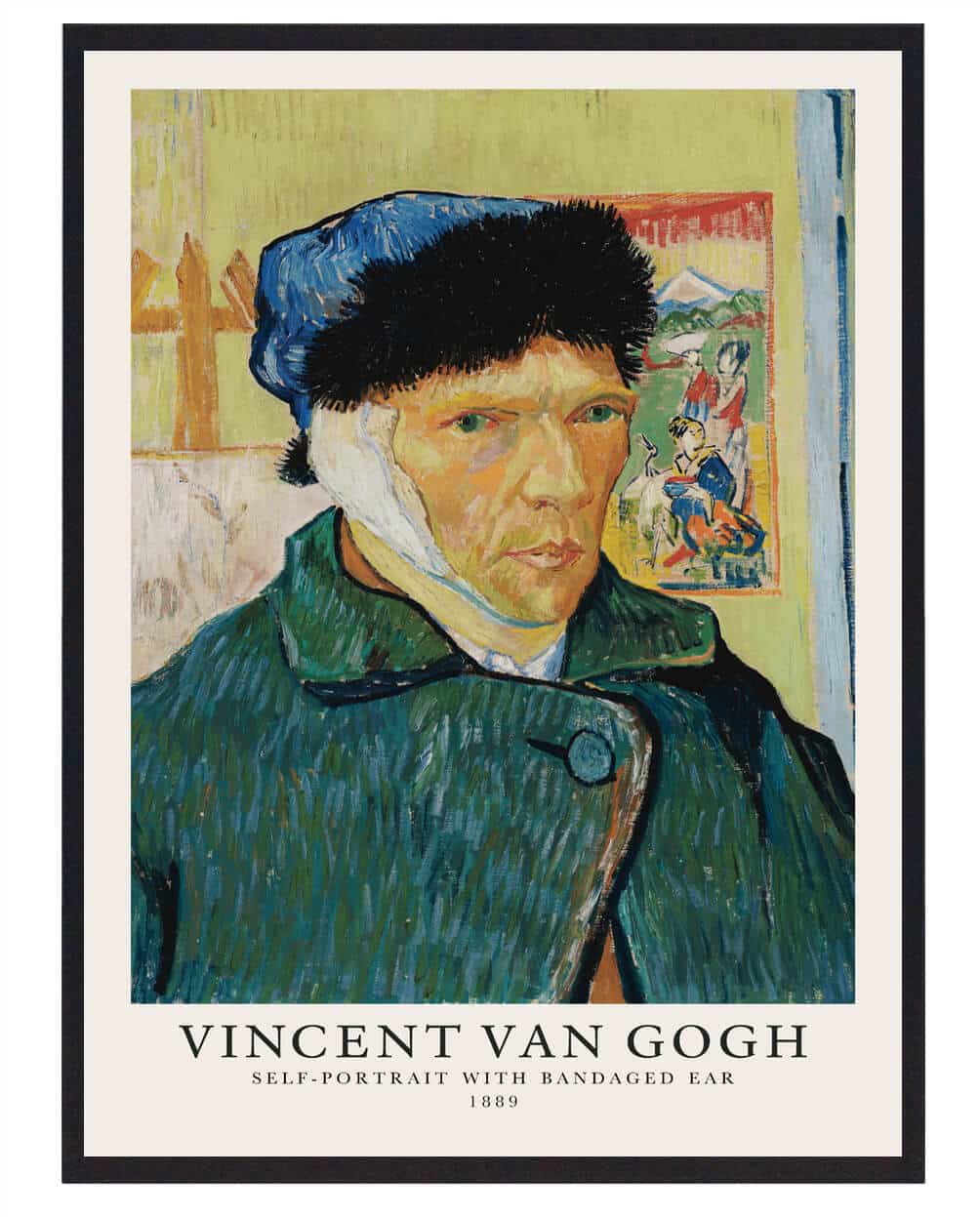 Vincent van Gogh - Self-Portrait with bandaged ear