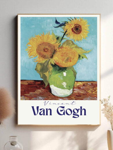 Solsikkerne i dette maleri kan symbolisere både livets styrke og forgængelighed. Van Gogh’s valg af gule og brune farver giver værket en følelse af varme og håb, men også en påmindelse om naturens cyklus og blomsternes kortvarige skønhed.