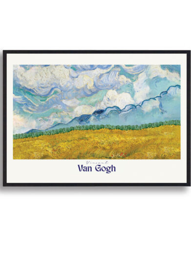 Wheat Field Landscape kan ses som en symbolsk fremstilling af naturens cyklus og livets forgængelighed. De frodige marker og den dramatiske himmel kan tolkes som et billede på menneskets kamp med naturen og livets kontraster mellem ro og kaos.