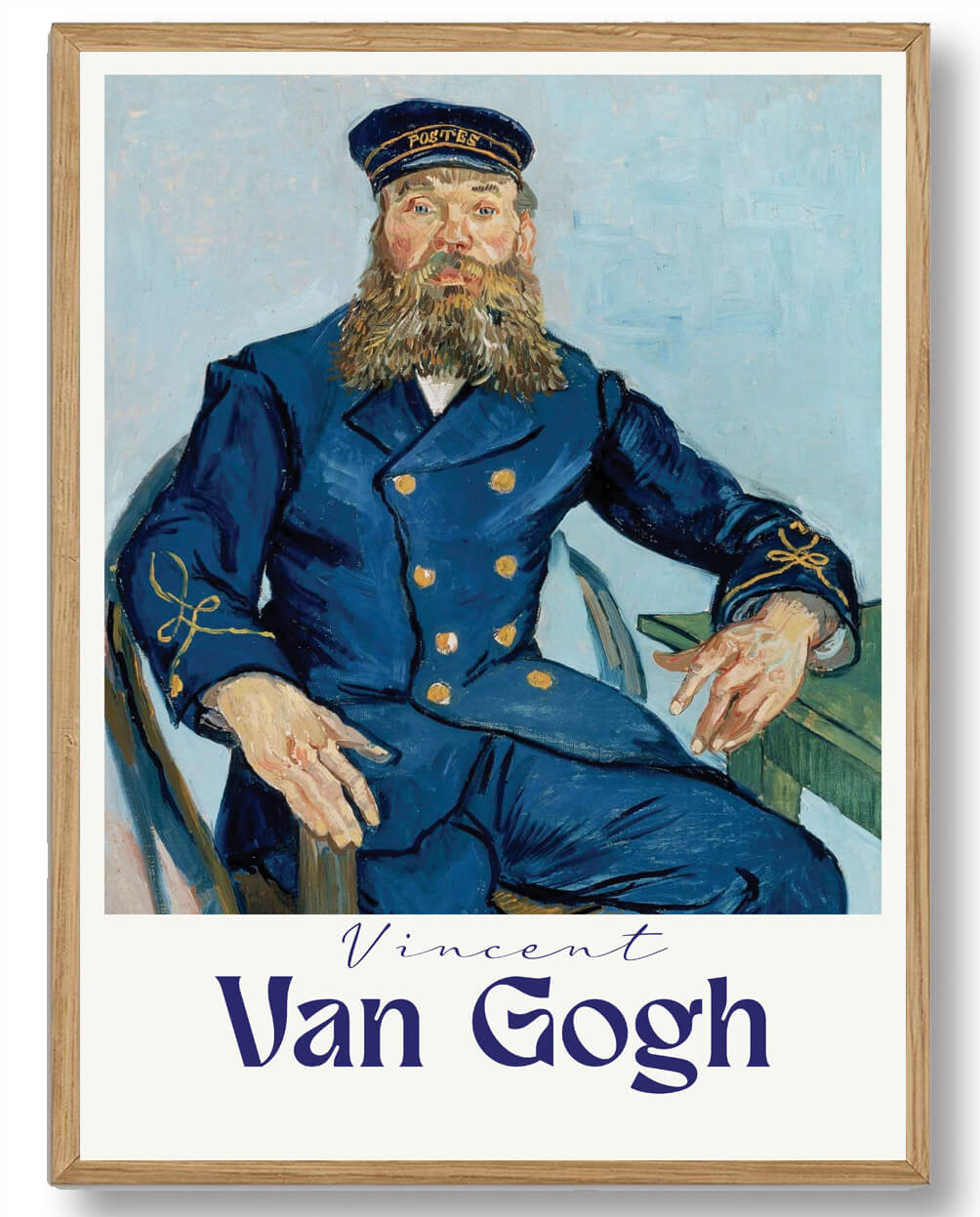Vincent Van Gogh Postman Størrelse: L 50x70cm B2