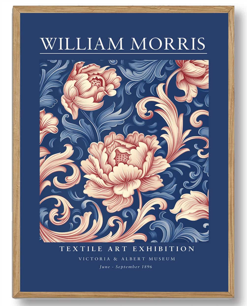 William Morris - blue flower