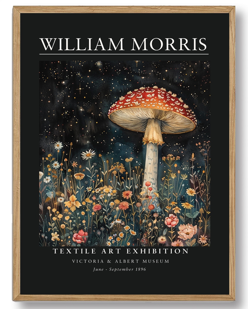 William Morris - Red musroom