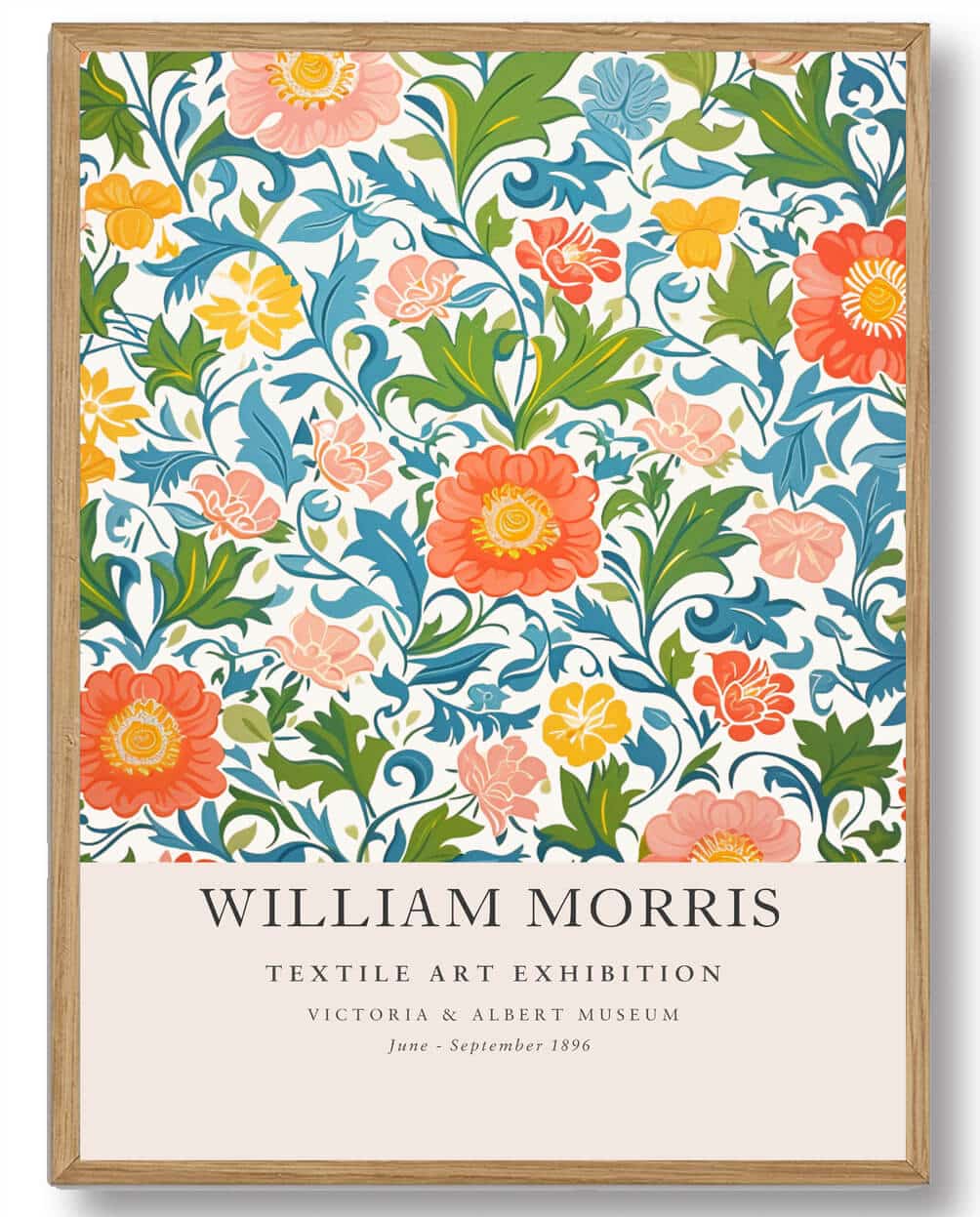 William Morris - Textile flower