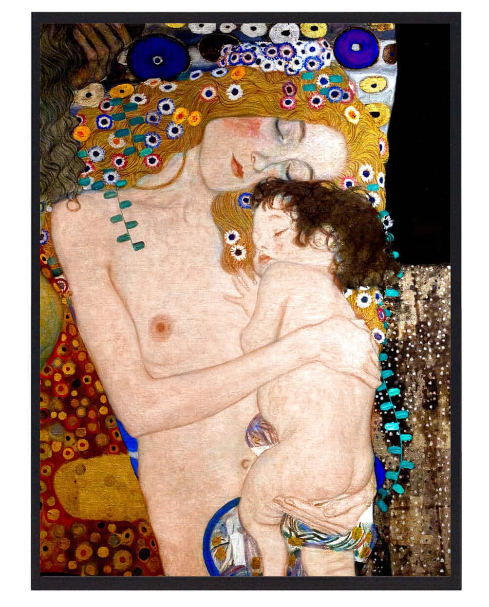 Gustav Klimt - Mother and Child