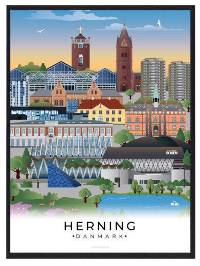 Herning byplakat