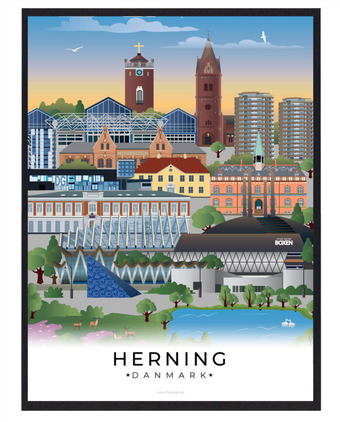 Herning byplakat