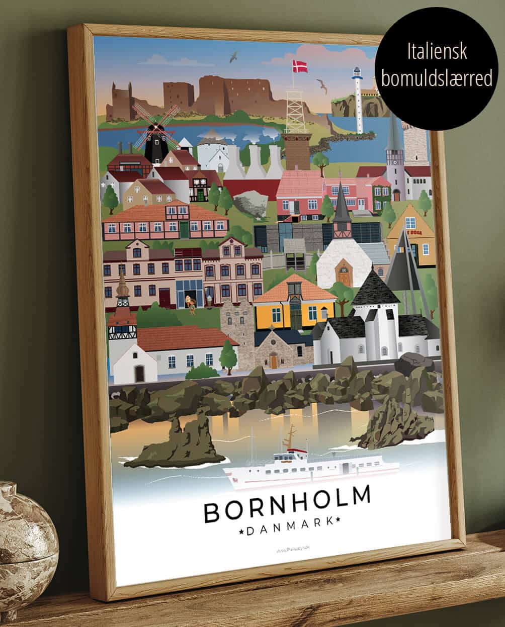 Lærredsprint Bornholm