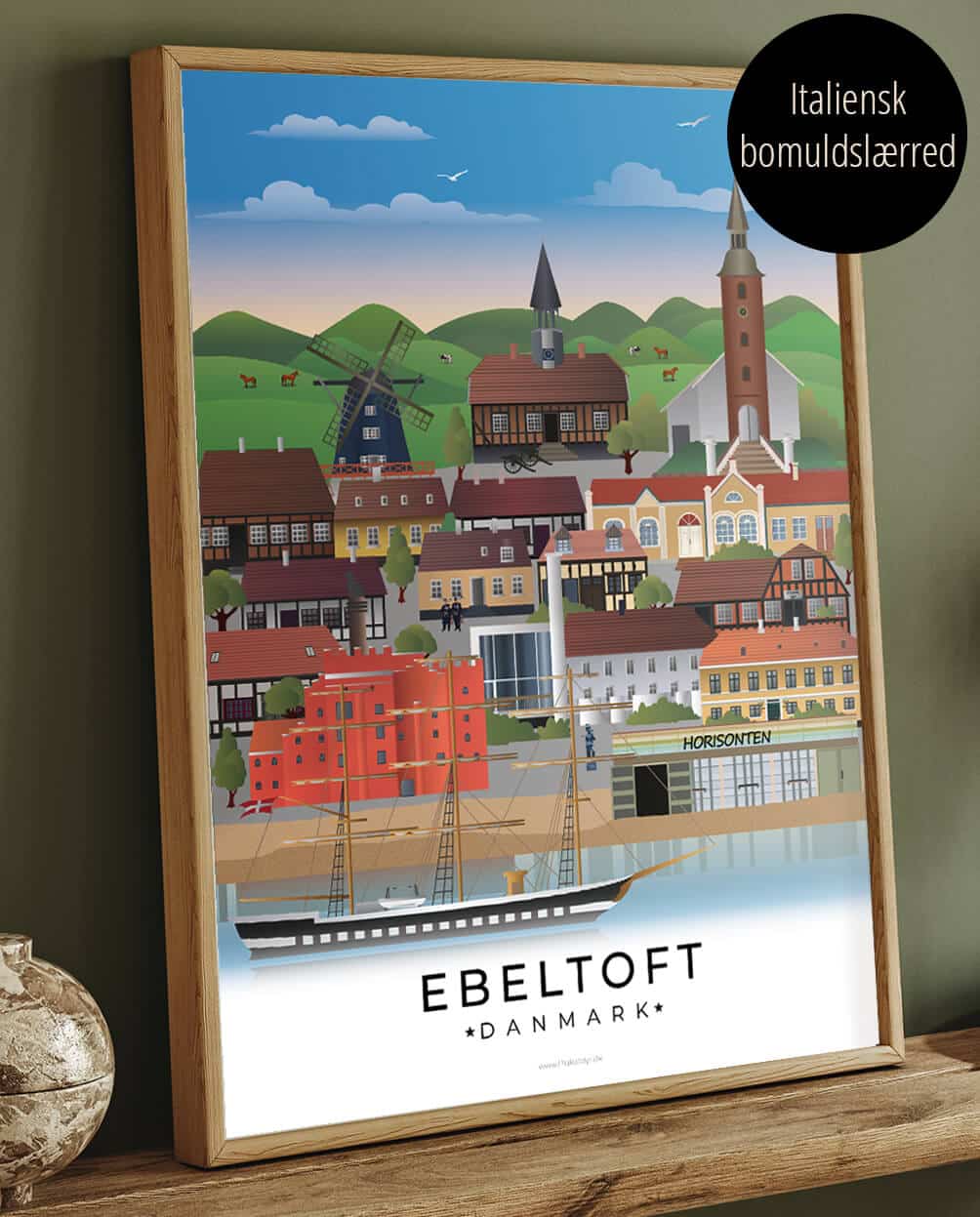 Lærredsprint Ebeltoft