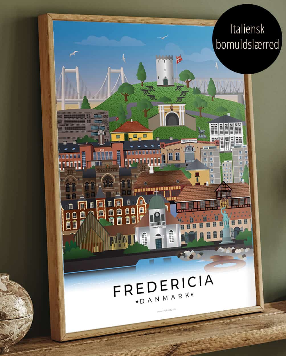 Lærredsprint Fredericia