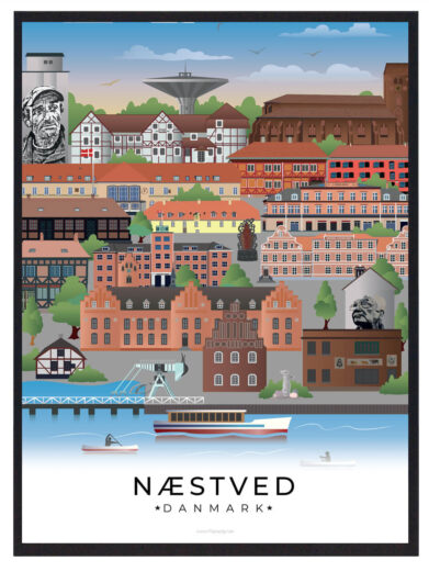 Næstved byplakat