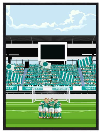Viborg fans – plakat