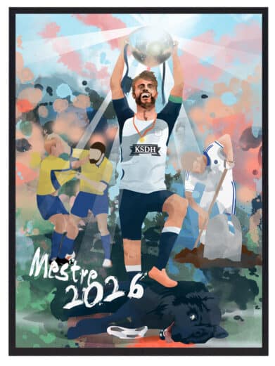 Danske mestre 2026 - plakat