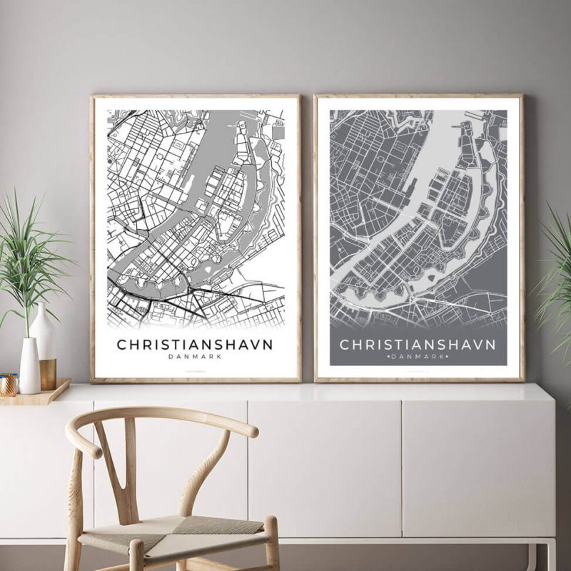 Christianshavn-bykort-billig